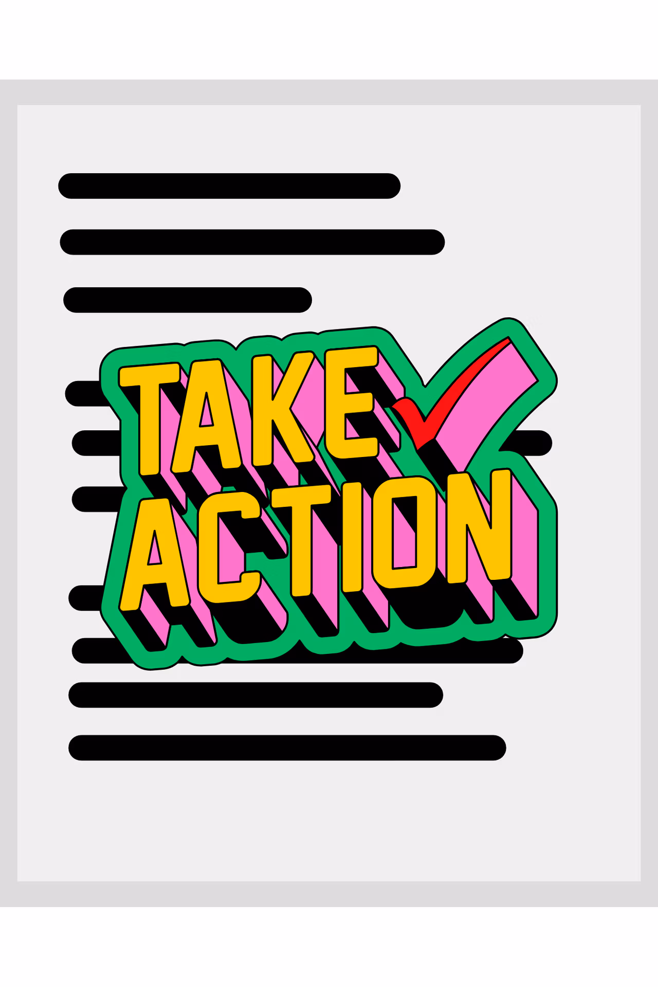 Take Action! Parce qu'en rédaction persuasive, on cherche à faire prendre action